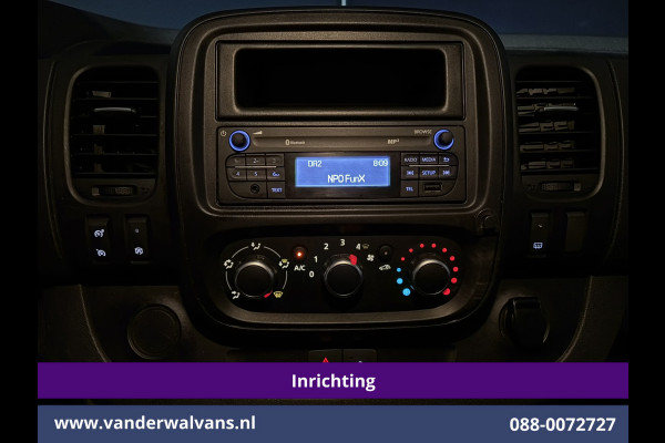Renault Trafic 1.6 dCi L1H1 Inrichting Euro6 Airco | Imperiaal | Omvormer | Trekhaak | LED | Cruisecontrol Parkeersensoren, Bijrijdersbank