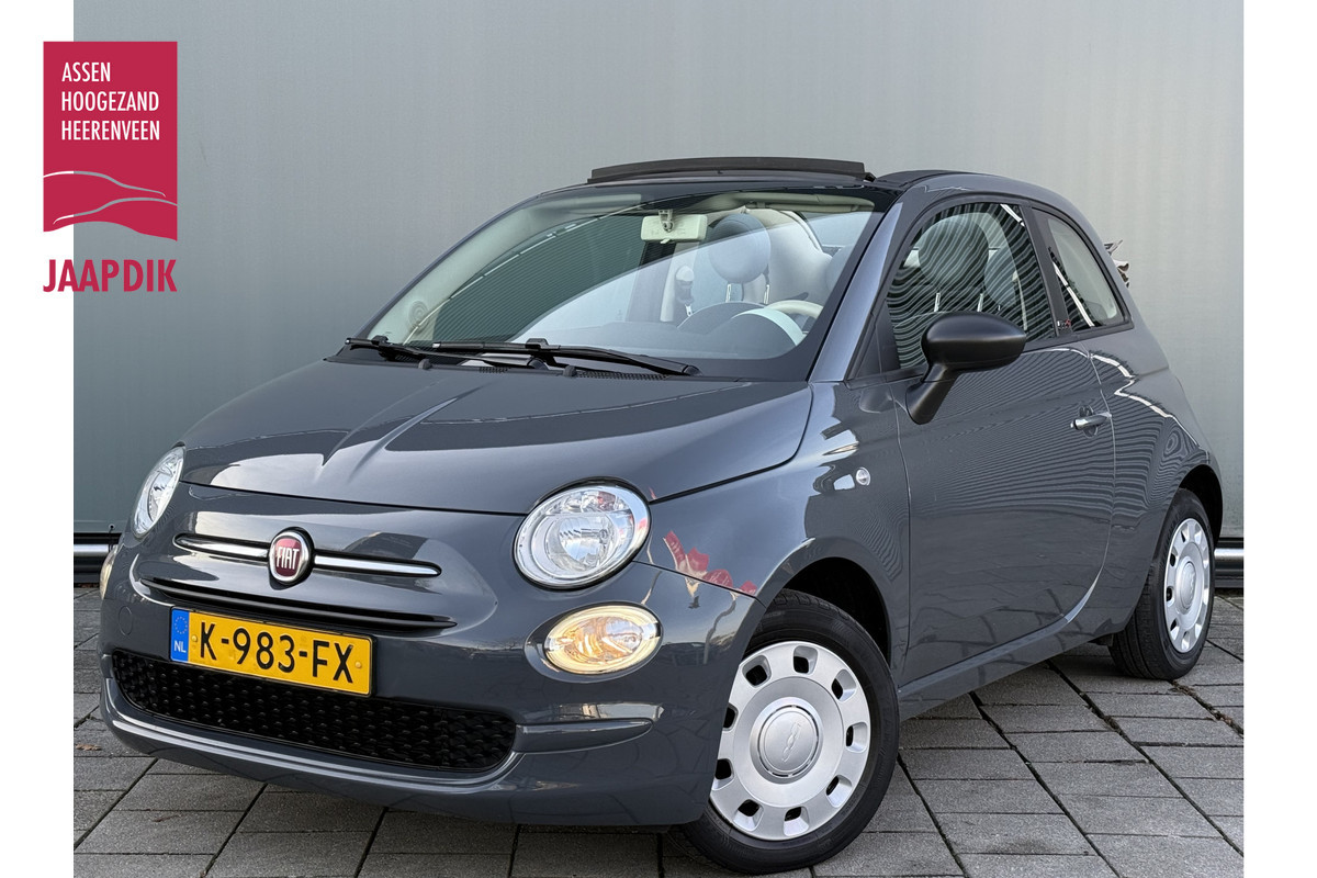 Fiat 500C BWJ 12-2020 | 1.0 73PK Hybrid Pop | AIRCO | CRUISE | DAB | PDC ACHTER | STUURBEKR | EL. RAMEN |