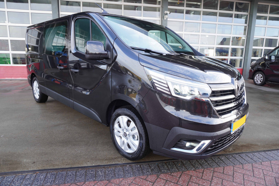 Renault Trafic 2.0 Blue dCi 130PK T29 L2H1 Advance Dubbelcabine nr.V163 | Airco | Cruise | Camera |Trekhaak | Apple CP- Android auto | 17"LM Velgen