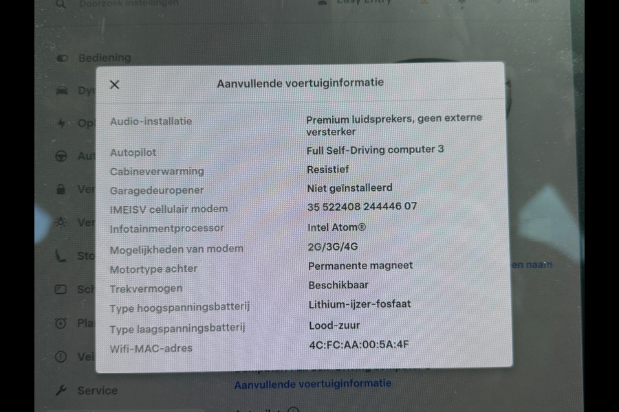 Tesla Model 3 Standard RWD Plus 60 kWh SOH 91%|TREKHAAK|LFP ACCU