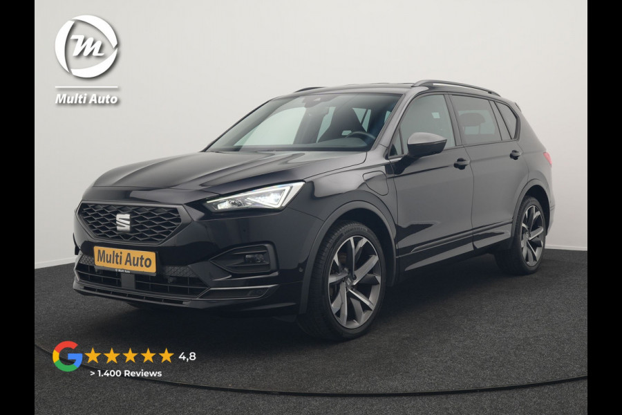 Seat Tarraco 1.4 TSI e-Hybrid FR Plug In Hybrid 245pk Dealer O.H. PHEV | Adaptive Cruise | Camera | Alcantara Sportstoelen Memory & Verwarmd | Apple Carplay | Keyless | Blis | Virtual | Navigatie | DAB | 20" L.M |
