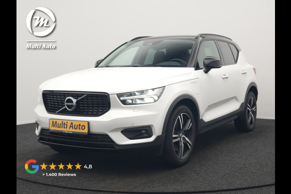Volvo XC40 T5 Recharge R-Design Plug In Hybrid 263pk Dealer O.H. PHEV | Adaptive Cruise | Camera | Lederen Sportstoelen Memory & Verwarmd | Apple Carplay | Stuur Verwarmd | 19"L.M | Virtual | Blis | Navigatie | DAB |