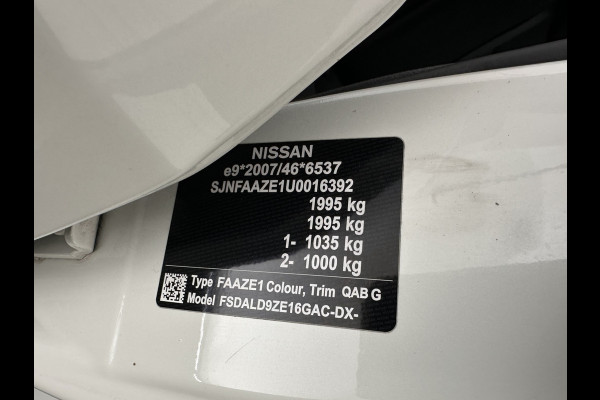 Nissan Leaf Acenta 40 kWh (INCL.BTW) Aut. *ADAPTIVE-CRUISE | KEYLESS | TOP-VIEW | NAVI-FULLMAP | BLIND-SPOT | DAB+ | COMFORTSEATS | DIGI-COCKPIT | PRIVACY-GLASS | 17"ALU*