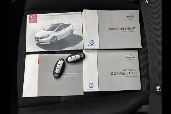 Nissan Leaf Acenta 40 kWh (INCL.BTW) Aut. *ADAPTIVE-CRUISE | KEYLESS | TOP-VIEW | NAVI-FULLMAP | BLIND-SPOT | DAB+ | COMFORTSEATS | DIGI-COCKPIT | PRIVACY-GLASS | 17"ALU*
