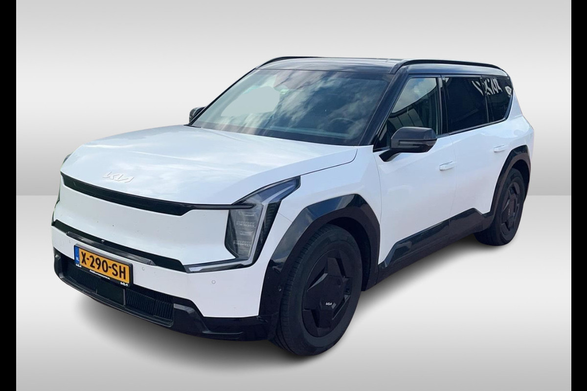 Kia EV9 Launch Edition 99.8 kWh / 360Camera / Head-up / Leder / Keyless / Sfeerverlichting / 19'' / Warmtepomp / Stoelventilatie+Verwarming 4x / Dodehoek / Stoelverwarming / Dodehoek / DAB / ACC