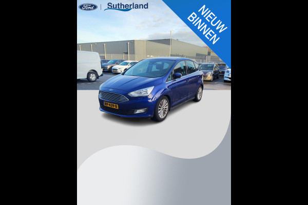 Ford C-MAX 1.0 EcoBoost 125 PK Titanium | Climate Control | Cruise Control | Voorruitverwarming | PDC V+A | Apple Carplay | 17 Inch Lichtmetalen Velgen