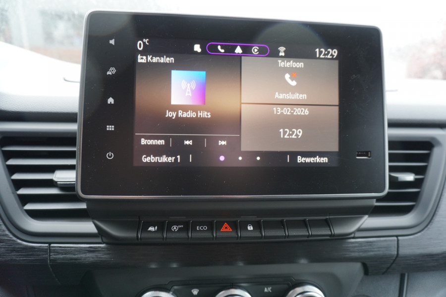 Renault Trafic 2.0 Blue dCi 130PK T29 L2H1 Advance Dubbelcabine nr.V122 | Airco | Cruise | Camera |Trekhaak | Apple CP- Android auto | 17"LM velgen