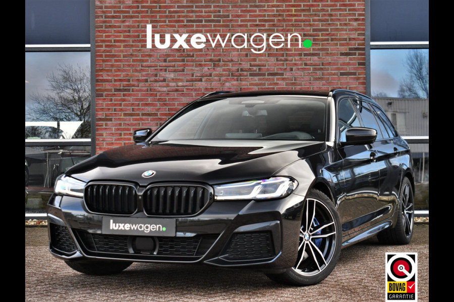 BMW 5 Serie Touring 530e 292pk M-Sport Pano ACC Trekh Comf-seat 360 HUD Laser 4wielbest