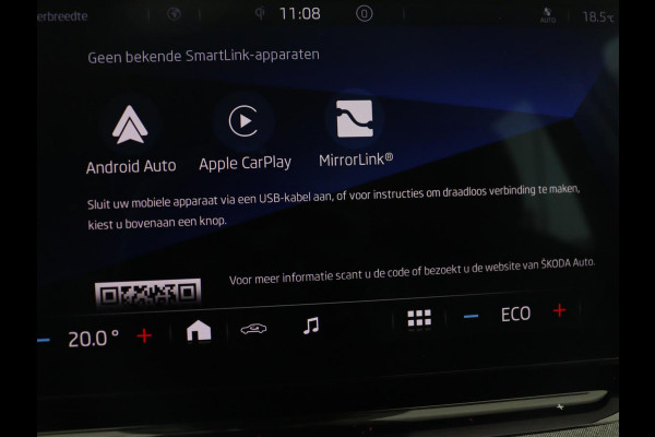 Škoda ENYAQ iV 60 | SOH 92% | Trekhaak | Half leder | Sfeerverlichting | Carplay | Navigatie | 19'' | Cruise control | Parkeerhulp | Full LED