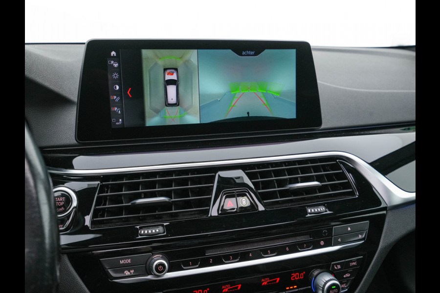 BMW 5 Serie Touring 530d Sportline High Executive Aut. *PANO | LEATHER | FULL-LED | MEMORY-PACK | TOP-VIEW | HEATED-COMFORTSEATS | NAVI-FULLMAP | PRIVACY-GLASS | AMBIENT-LIGHT | ECC | CARPLAY | PDC | TOWBAR | SHIFT-PADDLES | 20"ALU*