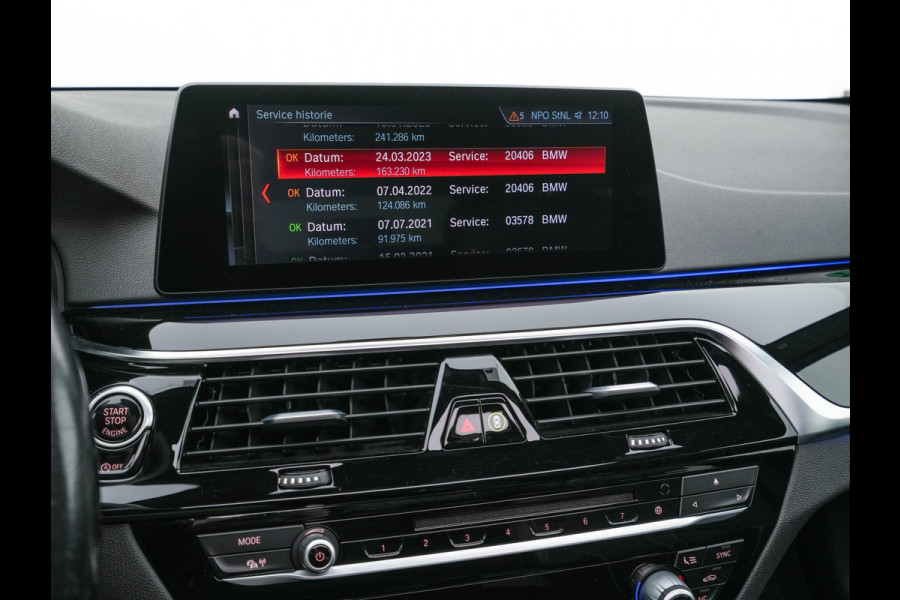 BMW 5 Serie Touring 530d Sportline High Executive Aut. *PANO | LEATHER | FULL-LED | MEMORY-PACK | TOP-VIEW | HEATED-COMFORTSEATS | NAVI-FULLMAP | PRIVACY-GLASS | AMBIENT-LIGHT | ECC | CARPLAY | PDC | TOWBAR | SHIFT-PADDLES | 20"ALU*