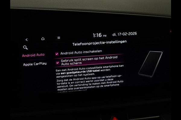 Kia Niro 1.6 GDi Hybrid DynamicPlusLine | Schuifdak | Head-Up | Stoelverwarming | Leder | Camera | Carplay | Keyless | Side Assist | Navigatie | File Assistent | Full LED