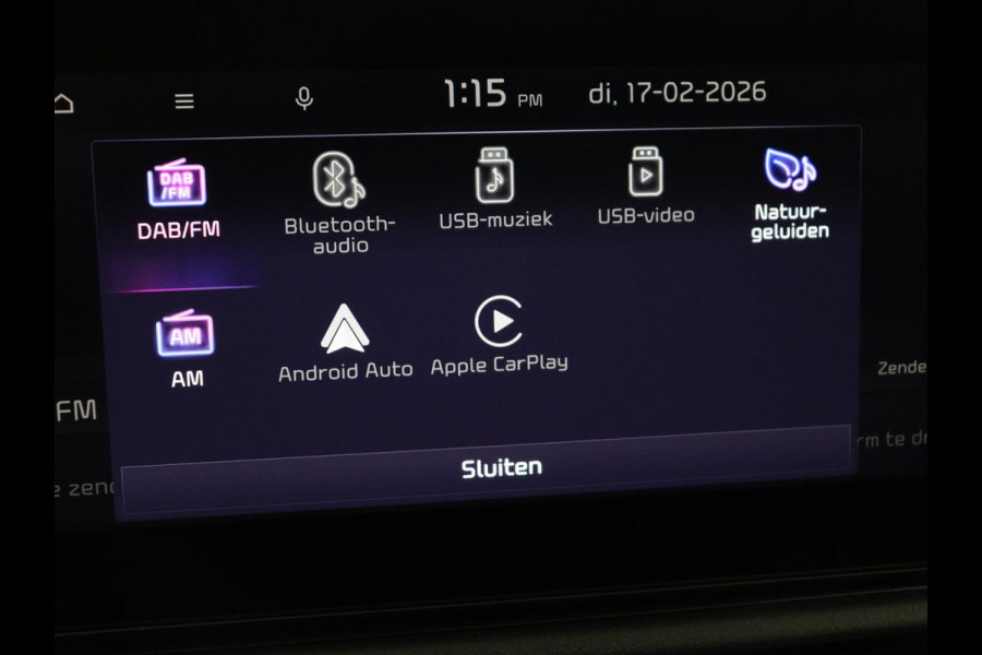 Kia Niro 1.6 GDi Hybrid DynamicPlusLine | Schuifdak | Head-Up | Stoelverwarming | Leder | Camera | Carplay | Keyless | Side Assist | Navigatie | File Assistent | Full LED