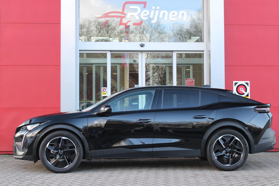 Peugeot 408 1.2 HYBRID 145PK e-DCS6 GT | MATRIX LED KOPLAMPEN | ADAPTIVE ACHTERVERLICHTING | NAVIGATIE FULL MAP | DRAADLOOS APPLE CARPLAY/ANDROID AUTO | STUURVERWARMING | ADAPTIEVE CRUISECONTROL | 19'' VIJF SPAAKS LICHTMETALEN VELGEN | ELEKTRISCHE ACHTERKLEP BEDIENING | DONKERE HEMELBEKLEDING | EXTRA GETINTE ACHTERRUITEN | 3D DIGITALE COCKPIT | SFEERVERLICHTING | PARKEERSENSOREN VOOR + ACHTER | ACHTERUITRIJCAMERA | KEYLESS ENTRY/START |