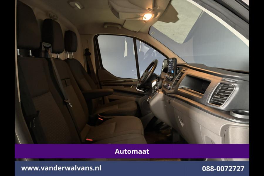 Ford Transit Custom 2.0 TDCI 130pk Automaat L2H1 Euro6 Airco | Cruisecontrol | LED | Multimediascherm | Parkeersensoren Verwarmde voorruit, Bijrijdersbank