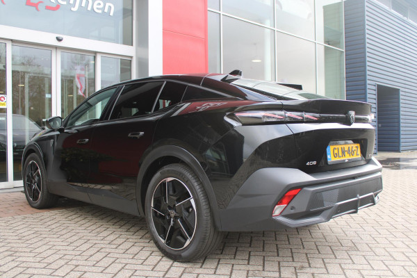 Peugeot 408 1.2 HYBRID 145PK e-DCS6 GT | MATRIX LED KOPLAMPEN | ADAPTIVE ACHTERVERLICHTING | NAVIGATIE FULL MAP | DRAADLOOS APPLE CARPLAY/ANDROID AUTO | STUURVERWARMING | ADAPTIEVE CRUISECONTROL | 19'' VIJF SPAAKS LICHTMETALEN VELGEN | ELEKTRISCHE ACHTERKLEP BEDIENING | DONKERE HEMELBEKLEDING | EXTRA GETINTE ACHTERRUITEN | 3D DIGITALE COCKPIT | SFEERVERLICHTING | PARKEERSENSOREN VOOR + ACHTER | ACHTERUITRIJCAMERA | KEYLESS ENTRY/START |