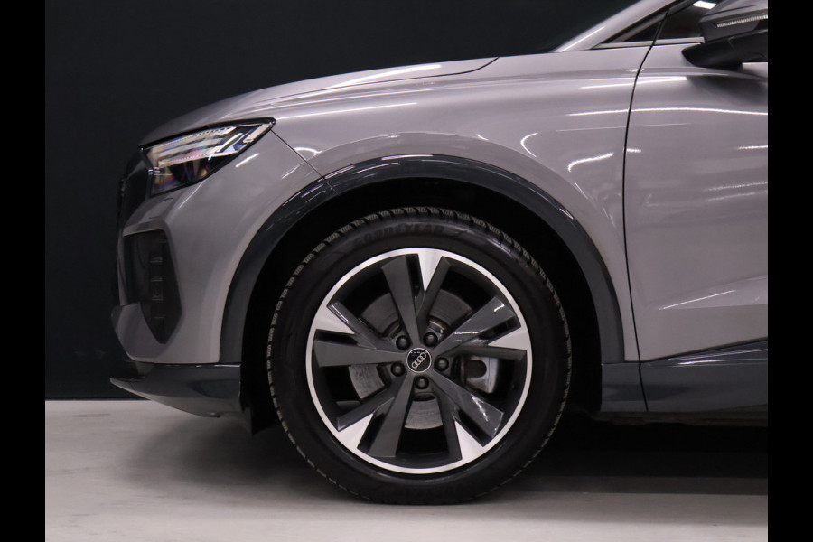 Audi Q4 e-tron 40 Advanced edition 77 kWh [VOL LEDER, VIRTUAL COCKPIT, STOELVERWARMING, BLUETOOTH, NAVIGATIE, PDC VOOR+ACHTER, SCHAKELFLIPPERS, NIEUWSTAAT]