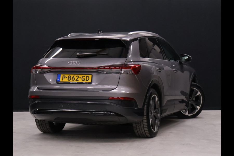 Audi Q4 e-tron 40 Advanced edition 77 kWh [VOL LEDER, VIRTUAL COCKPIT, STOELVERWARMING, BLUETOOTH, NAVIGATIE, PDC VOOR+ACHTER, SCHAKELFLIPPERS, NIEUWSTAAT]