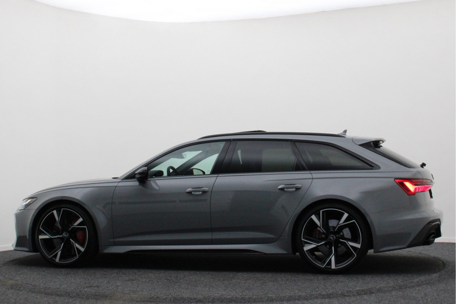 Audi RS6 Avant 4.0 TFSI Quattro 600 PK Panoramadak, B&O 3D, Dynamic Plus, Carbon, Ceramic, 4WB, HUD, 22"