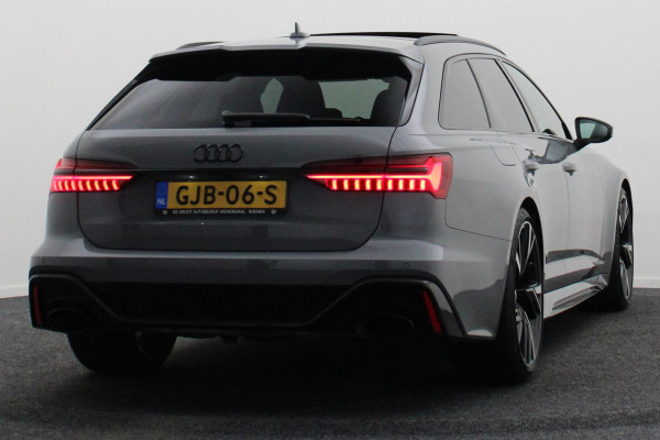 Audi RS6 Avant 4.0 TFSI Quattro 600 PK Panoramadak, B&O 3D, Dynamic Plus, Carbon, Ceramic, 4WB, HUD, 22"