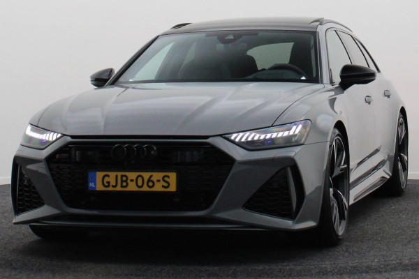Audi RS6 Avant 4.0 TFSI Quattro 600 PK Panoramadak, B&O 3D, Dynamic Plus, Carbon, Ceramic, 4WB, HUD, 22"