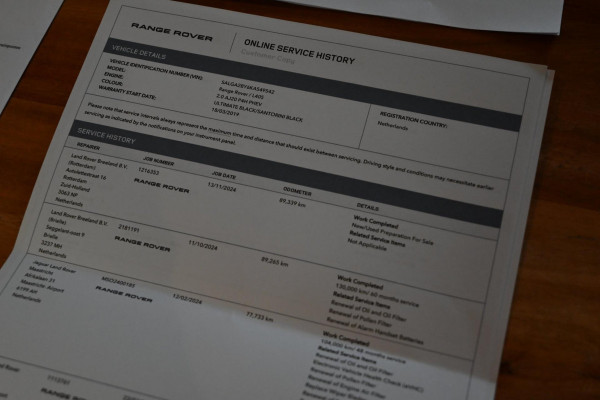 Land Rover Range Rover 2.0 P400e Autobiography Full Option Luchtvering Pano Meridian Massage 360 22''