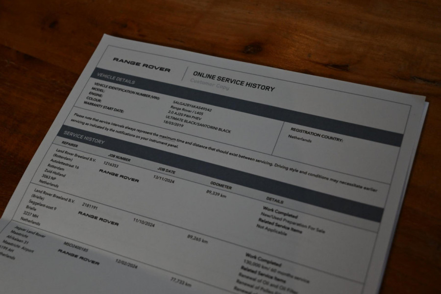 Land Rover Range Rover 2.0 P400e Autobiography Full Option Luchtvering Pano Meridian Massage 360 22''