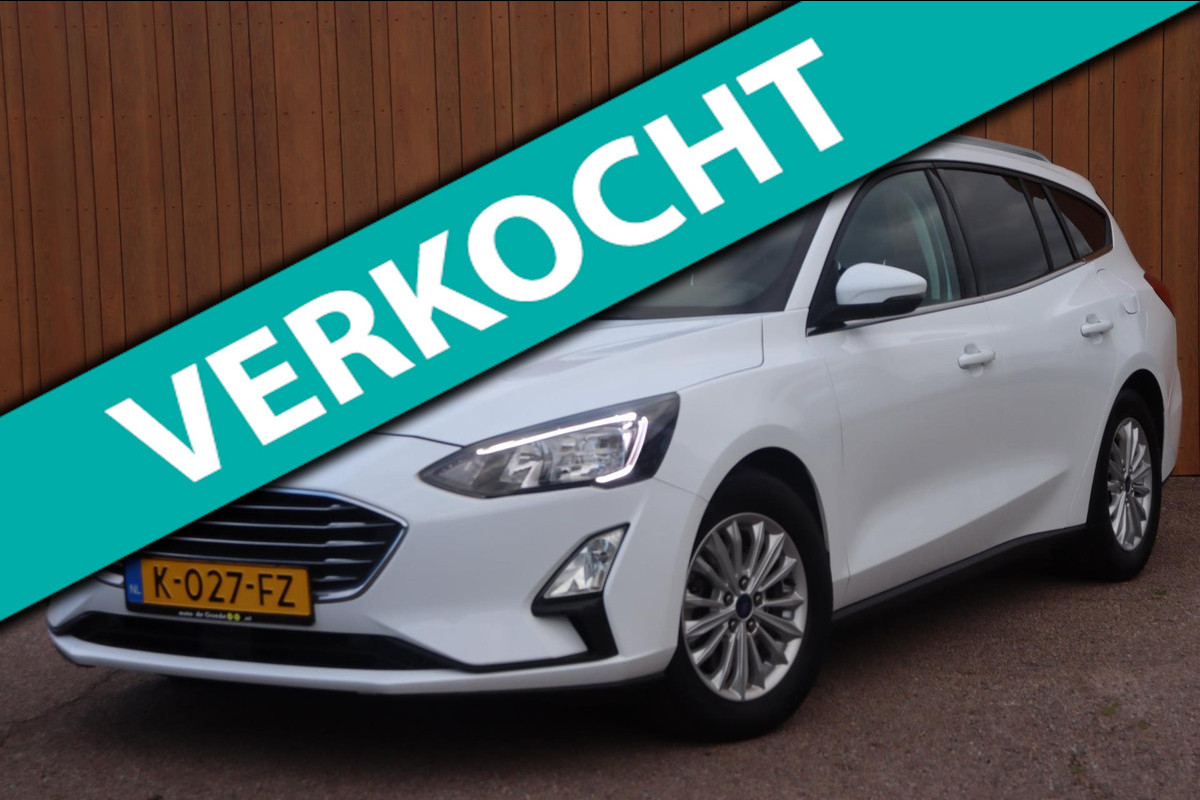 Ford FOCUS Wagon 1.0 EcoBoost Hybrid 155pk Titanium X Business org.NL stoel+stuur+raamverw. camera