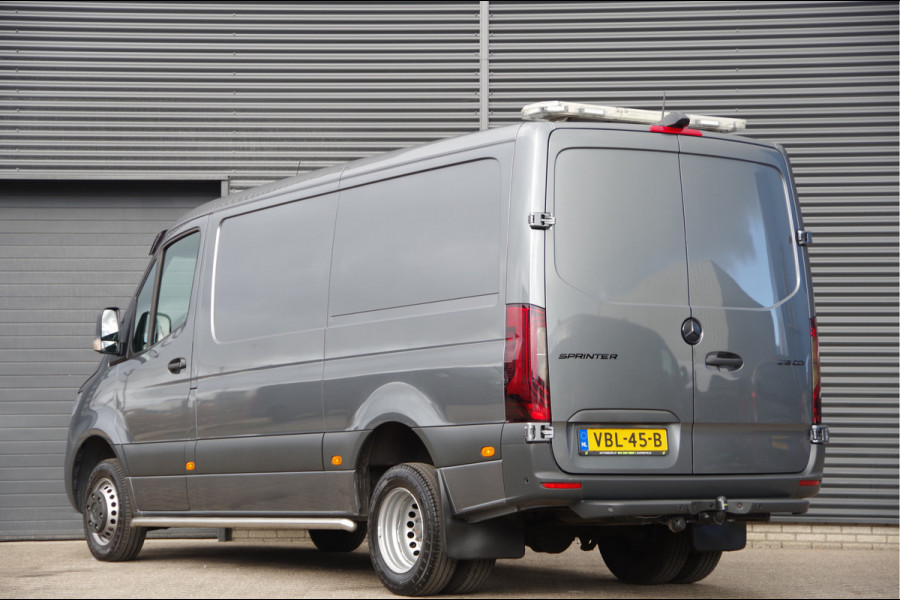 Mercedes-Benz Sprinter 519 3.0 CDI V6 L2H1 N1, AUT. LED, LEDER, DUBBELLUCHT, STOELVERWARMING, ELEKTR. SCHUIFDEUR, MBUX 10'', CAMERA, NAVI, CRUISE, CLIM