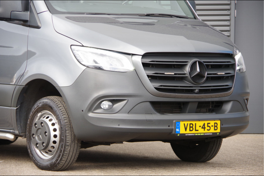 Mercedes-Benz Sprinter 519 3.0 CDI V6 L2H1 N1, AUT. LED, LEDER, DUBBELLUCHT, STOELVERWARMING, ELEKTR. SCHUIFDEUR, MBUX 10'', CAMERA, NAVI, CRUISE, CLIM