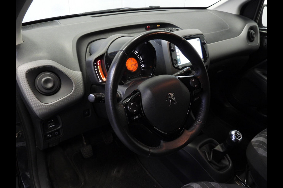 Peugeot 108 1.0 e-VTi Techno Dynamic NAVI-APP/CAMERA/AIRCO/BLUETOOTH!