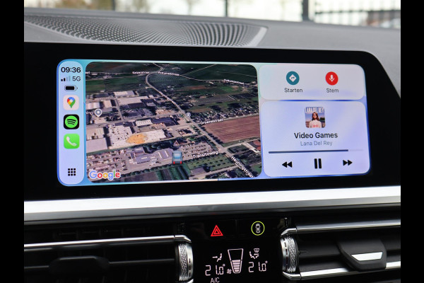 BMW 3 Serie Touring 320d HIGH EXECUTIVE SPORTLINE 190 PK AUT. *ALPINWEISS* + ELEK. TREKHAAK | LASER LED | 18 INCH | STOEL/STUURWIELVERW.