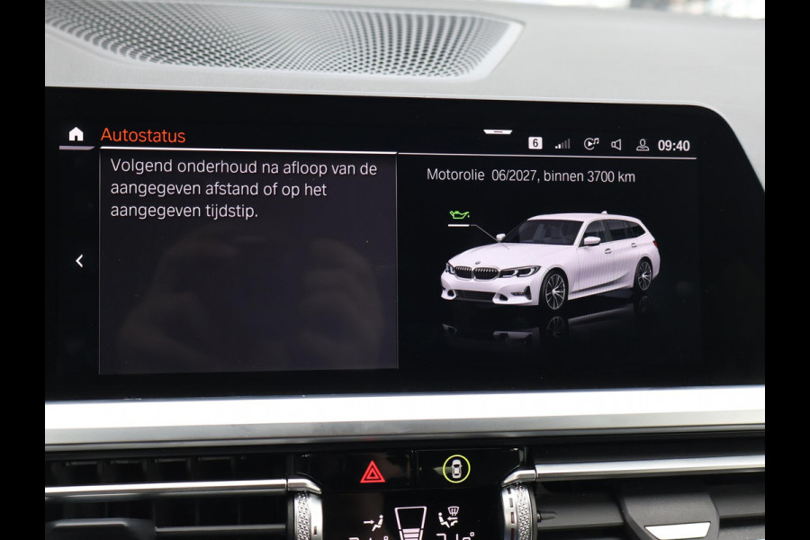 BMW 3 Serie Touring 320d HIGH EXECUTIVE SPORTLINE 190 PK AUT. *ALPINWEISS* + ELEK. TREKHAAK | LASER LED | 18 INCH | STOEL/STUURWIELVERW.