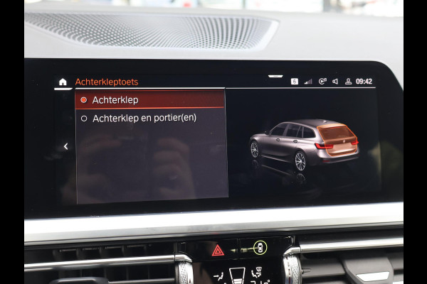 BMW 3 Serie Touring 320d HIGH EXECUTIVE SPORTLINE 190 PK AUT. *ALPINWEISS* + ELEK. TREKHAAK | LASER LED | 18 INCH | STOEL/STUURWIELVERW.