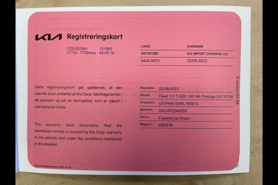 Kia Ceed Sportswagon 1.5 T-GDi DynamicLine|160PK|AFN. TREKHK|APPLE CARPLAY+ANDROID|STOEL+STUURVERW|CAMERA|CLIMA+CRUISE|1e EIG|INCL