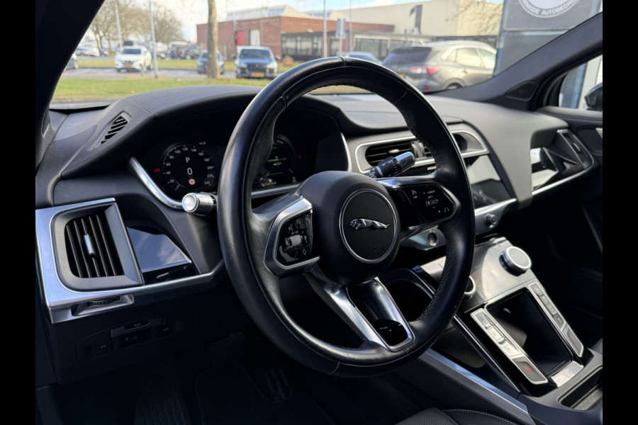 Jaguar I-PACE BWJ 12-2020 | SOH90,4% 3FASE EV320 S Business Pack 90 kWh | LEER | 360 CAMERA | 20'' LMV | CLIMA | NAVI | STOELVERW | CARPLAY