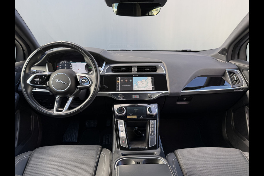 Jaguar I-PACE BWJ 12-2020 | SOH90,4% 3FASE EV320 S Business Pack 90 kWh | LEER | 360 CAMERA | 20'' LMV | CLIMA | NAVI | STOELVERW | CARPLAY