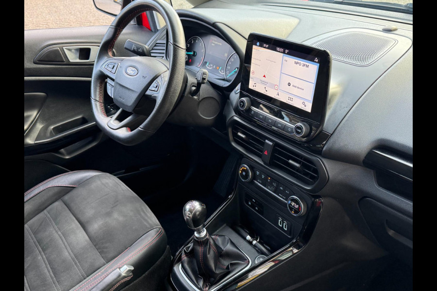 Ford EcoSport 1.0 EcoBoost ST-Line - Navigatie I Airco I Sport pakket I Leer / Alcantara I PDC I Achteruitrij Camera I Dealer ond.