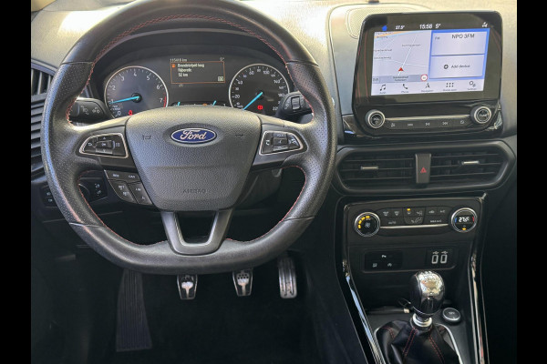 Ford EcoSport 1.0 EcoBoost ST-Line - Navigatie I Airco I Sport pakket I Leer / Alcantara I PDC I Achteruitrij Camera I Dealer ond.