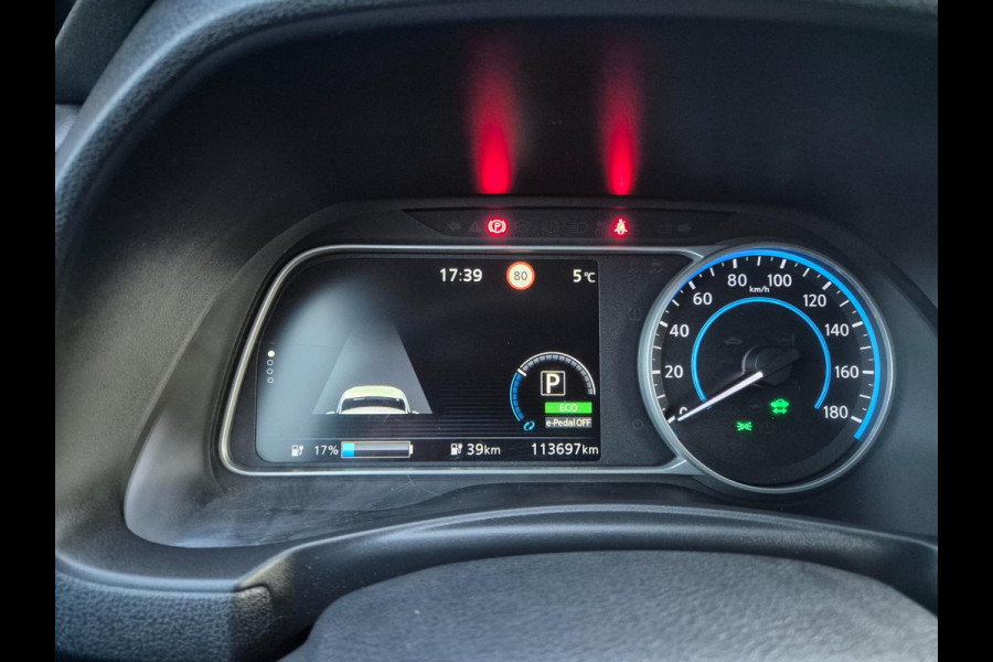 Nissan Leaf Tekna 40 kWh ProPilot SOH 86,8%, half leder, NAP