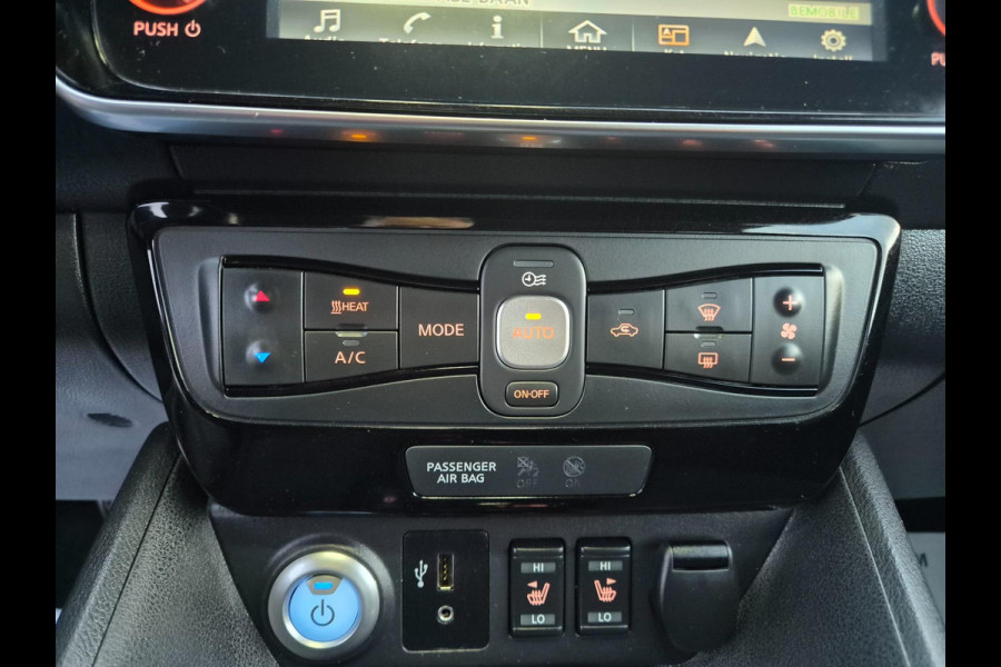 Nissan Leaf Tekna 40 kWh ProPilot SOH 86,8%, half leder, NAP