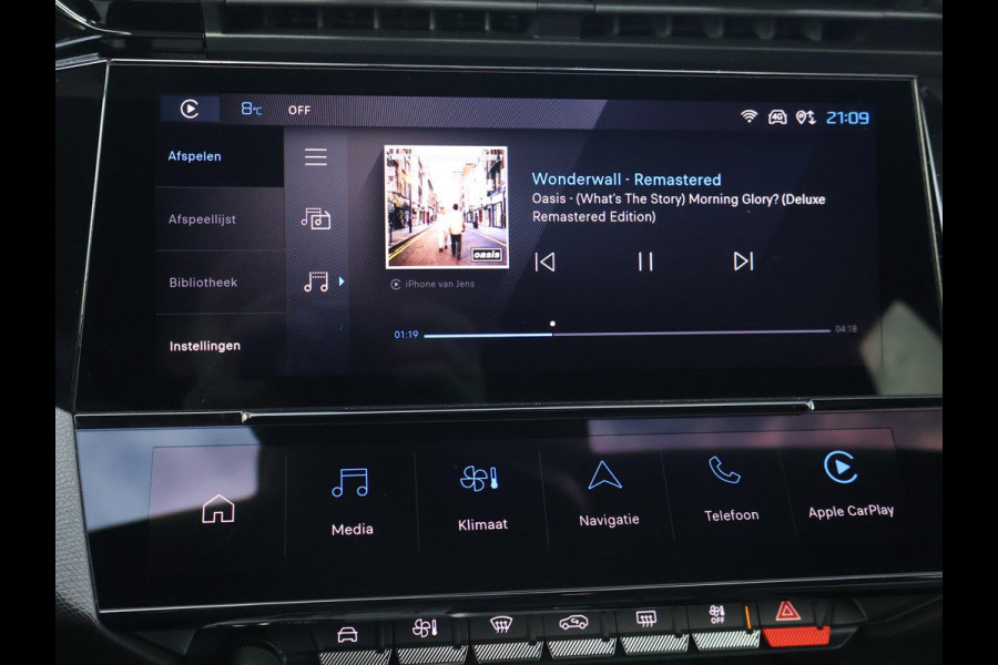 Peugeot E-308 FIRST EDITION GT EV 54 KWH + STUUR/STOELVERW. | ADAPTIVE CRUISE | CARPLAY | STANDKACHEL | CAMERA