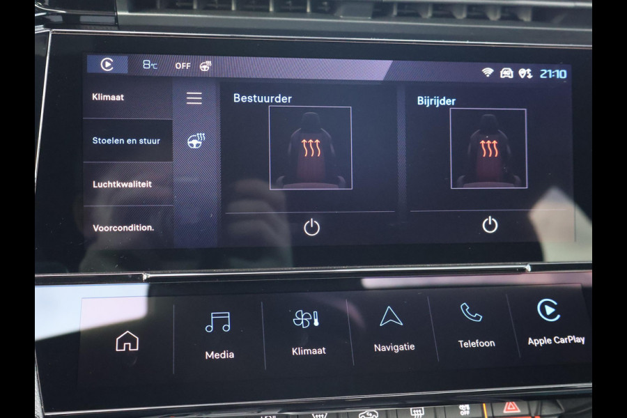 Peugeot E-308 FIRST EDITION GT EV 54 KWH + STUUR/STOELVERW. | ADAPTIVE CRUISE | CARPLAY | STANDKACHEL | CAMERA