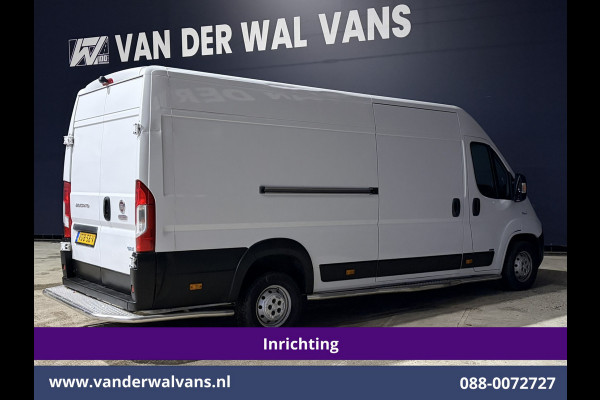 Fiat Ducato 3.0 NP 136pk L4H2 Post NL inrichting Euro6 Airco | Camera | Sidebars | 270 graden achterdeuren, schappen, doorloopdeur