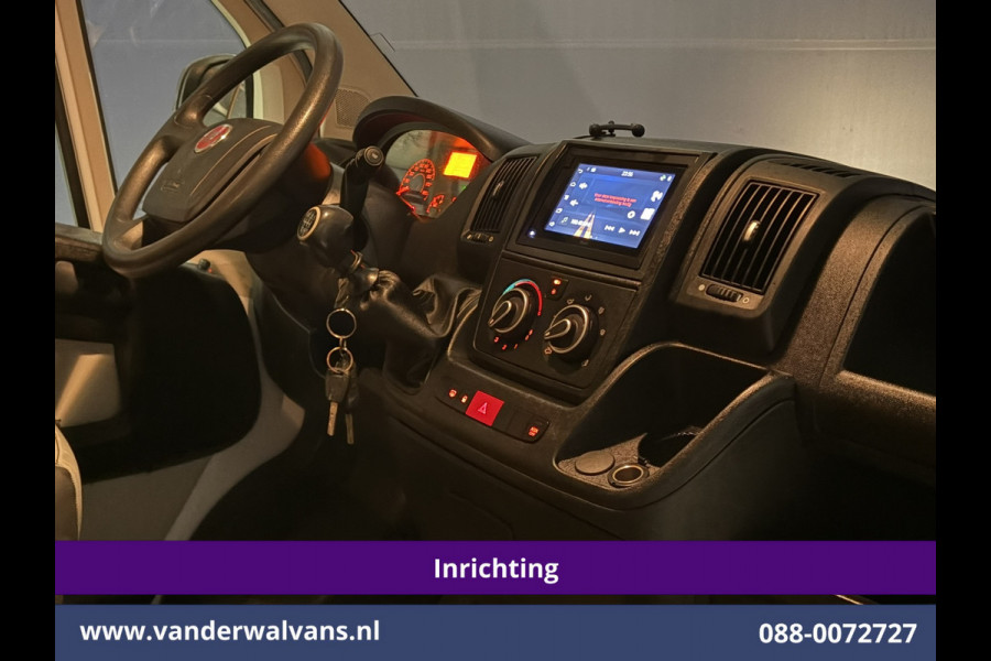 Fiat Ducato 3.0 NP 136pk L4H2 Post NL inrichting Euro6 Airco | Camera | Sidebars | 270 graden achterdeuren, schappen, doorloopdeur