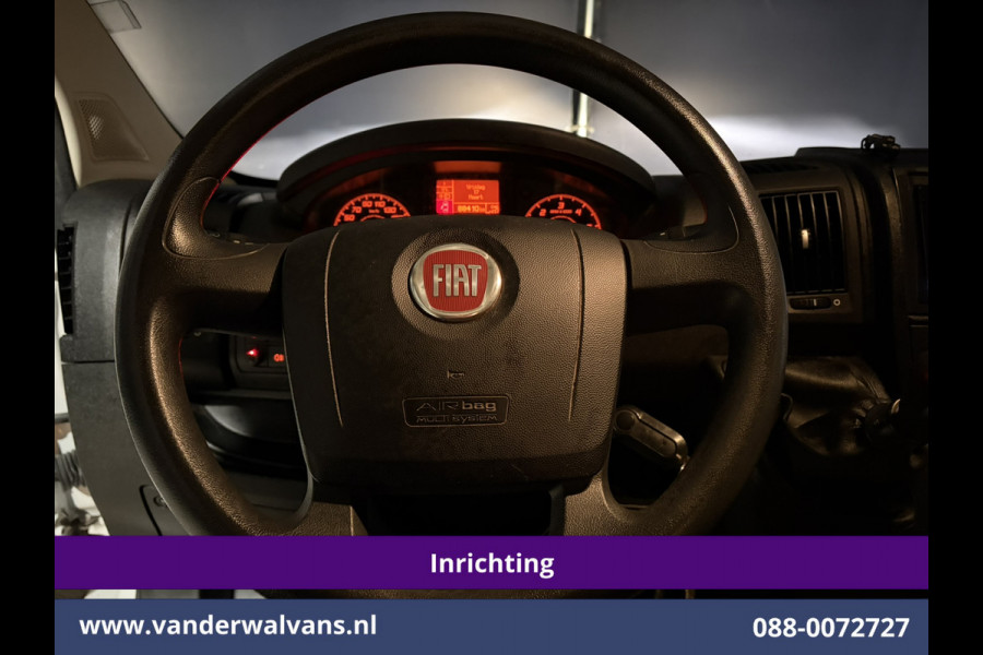 Fiat Ducato 3.0 NP 136pk L4H2 Post NL inrichting Euro6 Airco | Camera | Sidebars | 270 graden achterdeuren, schappen, doorloopdeur