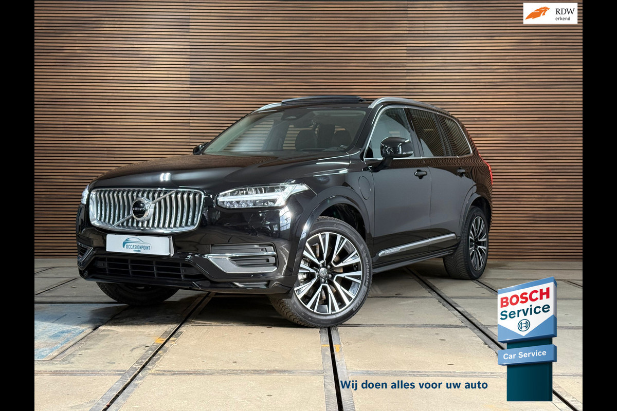 Volvo XC90 T8 Recharge AWD Ultimate Bright | Facelift |Pano | 7p | H/K Premium Sound | Massage | Licht Pakket | Winter Pakket