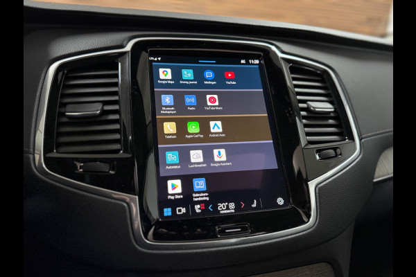 Volvo XC90 T8 Recharge AWD Ultimate Bright | Facelift |Pano | 7p | H/K Premium Sound | Massage | Licht Pakket | Winter Pakket