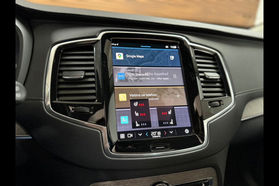Volvo XC90 T8 Recharge AWD Ultimate Bright | Facelift |Pano | 7p | H/K Premium Sound | Massage | Licht Pakket | Winter Pakket