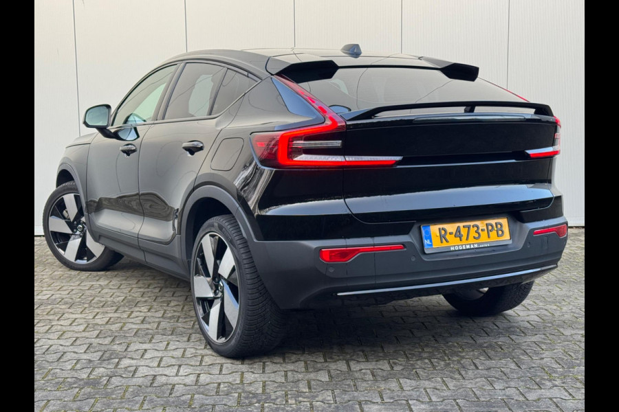 Volvo C40 C40 RECHARGE 94,7% SOH PLUS VOL OPTIES LEDER ALCANTARA ADAPTIVE CRUISE STOELVERWARMING CARPLAY EERSTE EIGENAAR